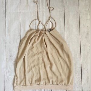 EXPRESS Halter Cami String Top Medium